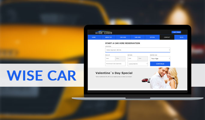 Online Car Hire Portal